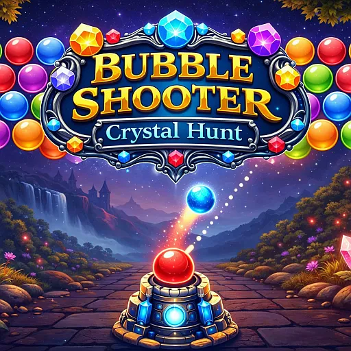 Crystal Bubble Shooter