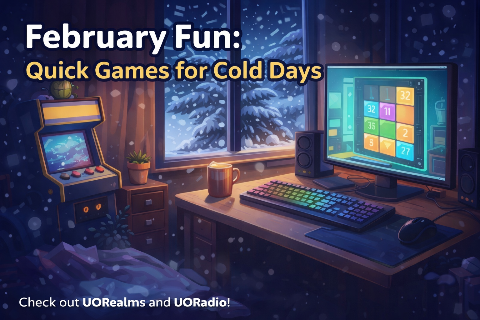 Quick Games and Cozy Days!